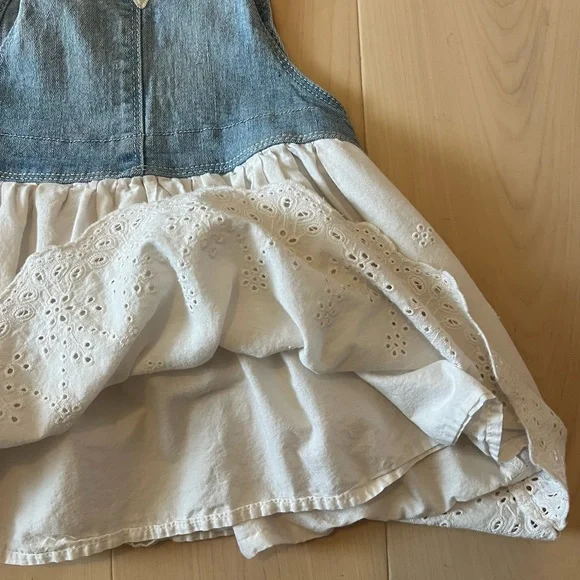 OshKosh B'gosh Blue and White Kids Dress - Picture 5 of 7